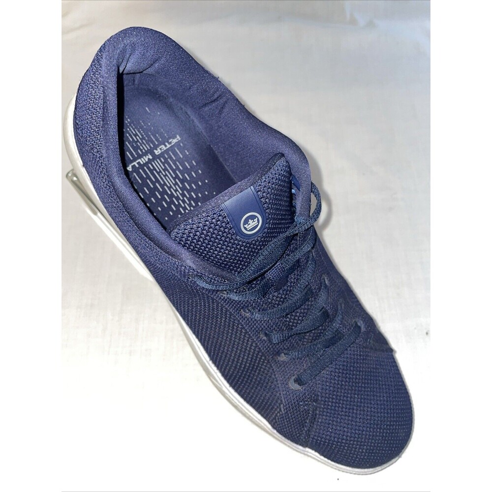 Peter Millar Men’s Athleisure Sneakers Size 13 M Blue Fabric Golf Tennis Outdoor